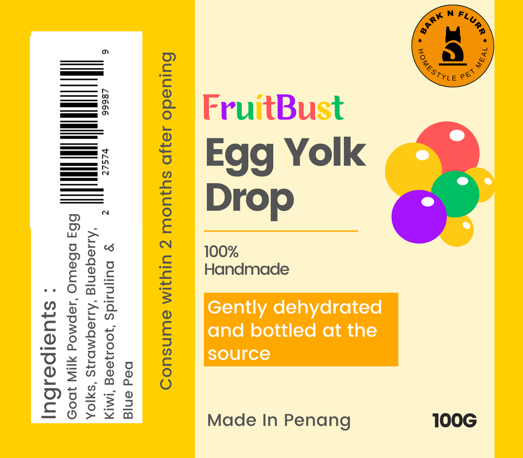 FruitBust Egg York Drop