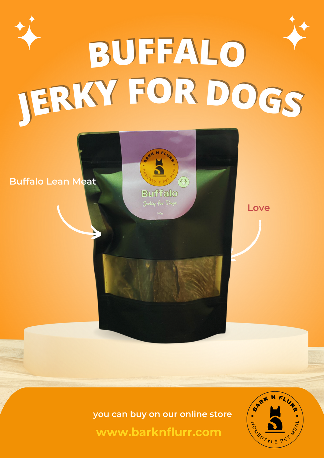 Dehydrated Buffalo Jerky